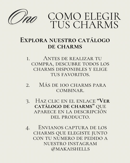 Case Personalizada (1-9 charms)