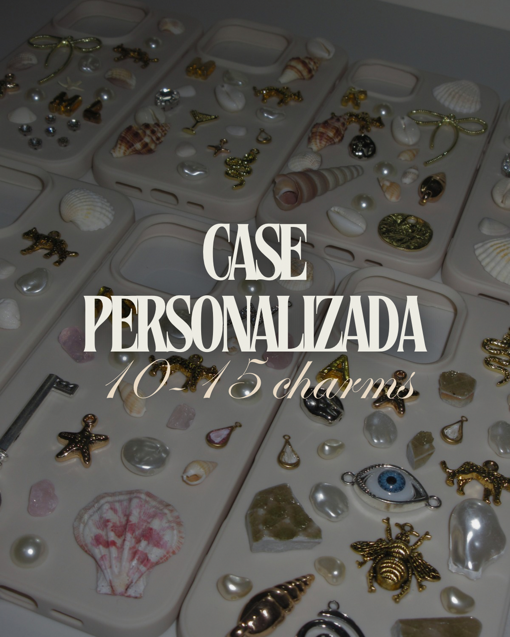 Case Personalizada (10-15 charms)