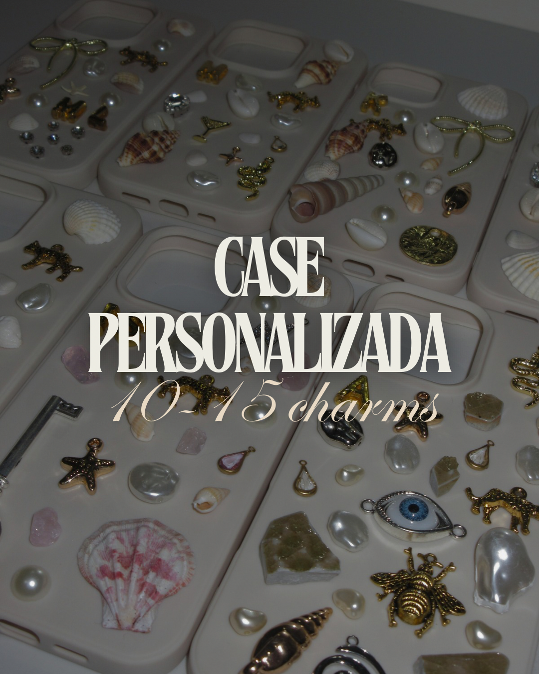 Case Personalizada (10-15 charms)